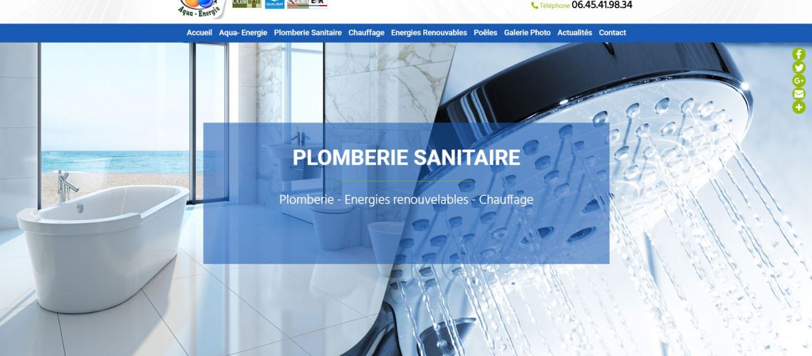 Lancement de notre site internet